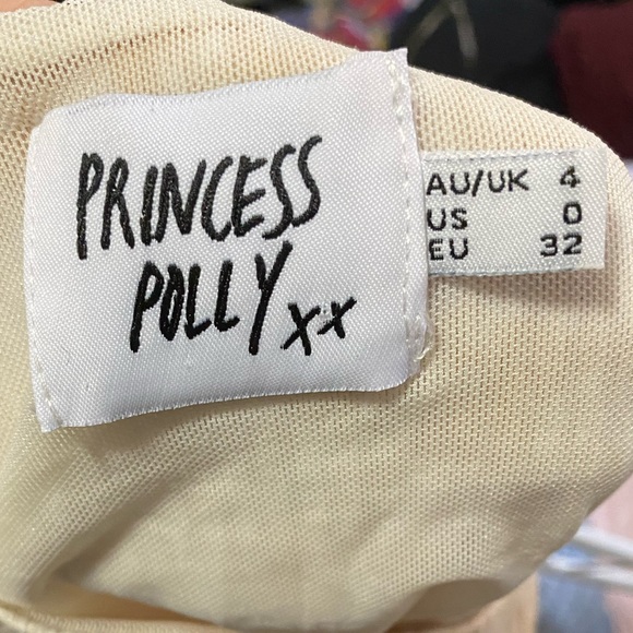 Princess Polly Ribbed Tye Dye Bodysuit Size 0 - Picture 4 of 5